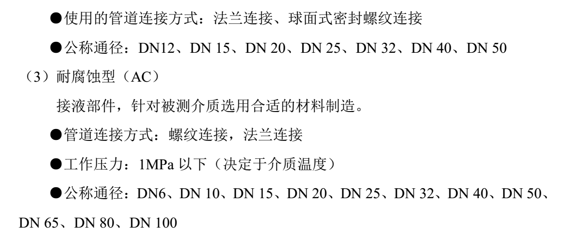 乙二醇用流量計(jì)選型說(shuō)明2